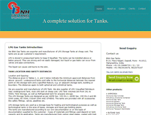 Tablet Screenshot of lpggastanks.com